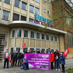 Die SPD unterstützt die Kolleg*innen von Siemens Energy